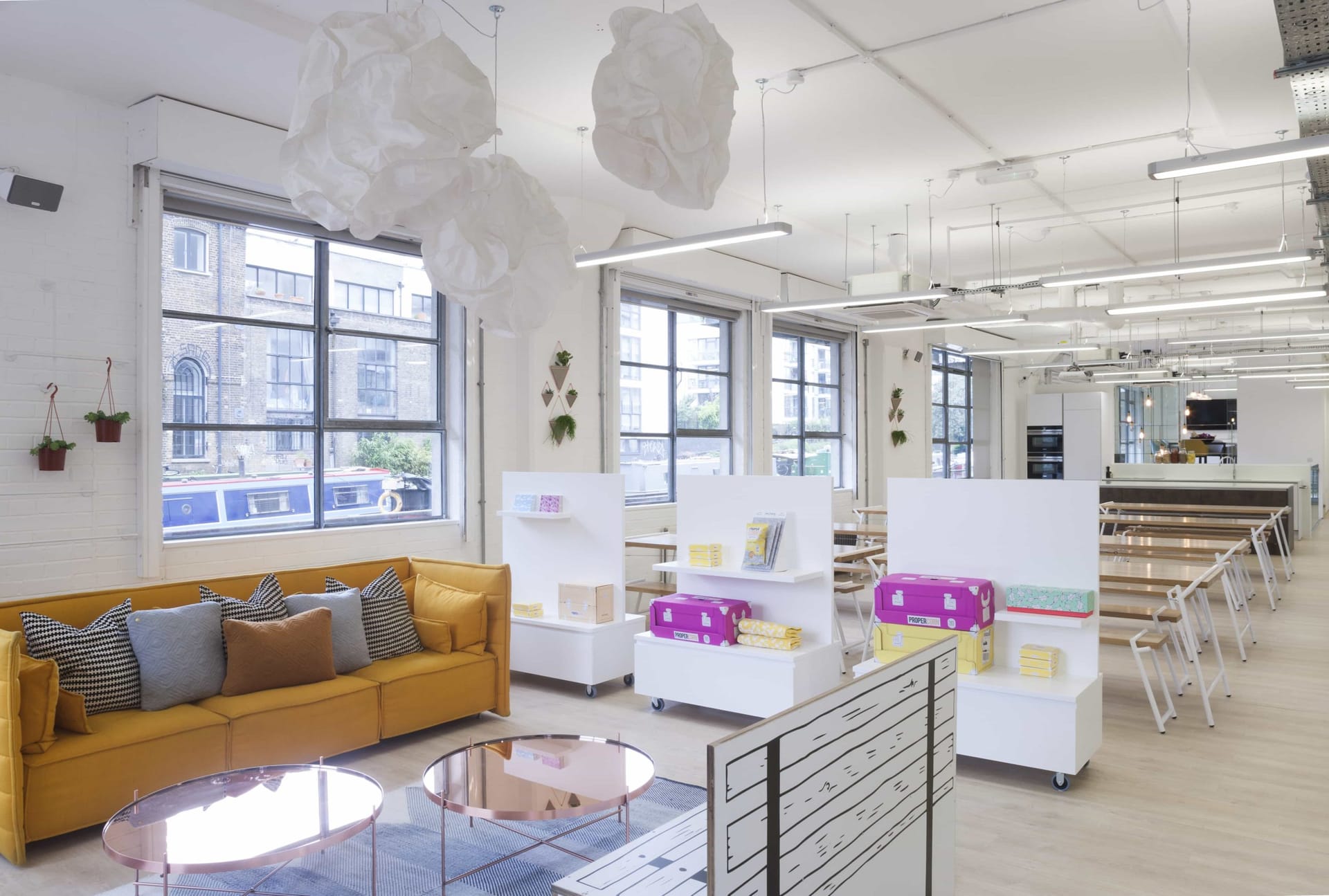 Architectural space planning and interior design presentation